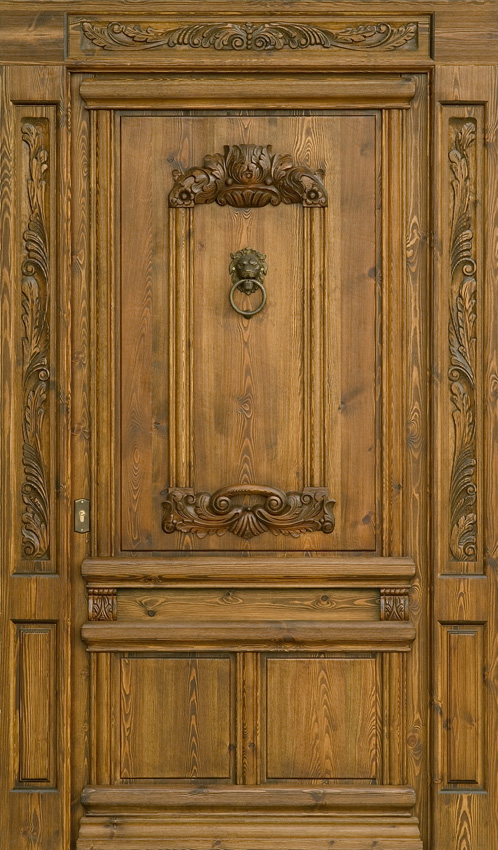 Carcoma Puertas de madera tallada