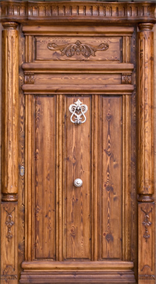 Puertas de madera para exterior